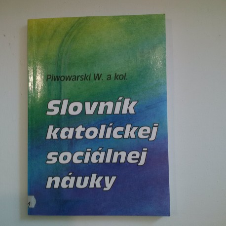 Slovník katolíckej sociálnej náuky